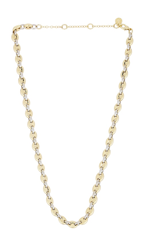 BaubleBar Thalia Necklace in Metallic Gold