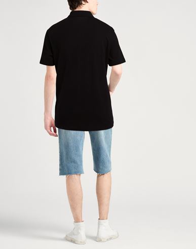 Man Polo shirt Black Size XL Cotton
