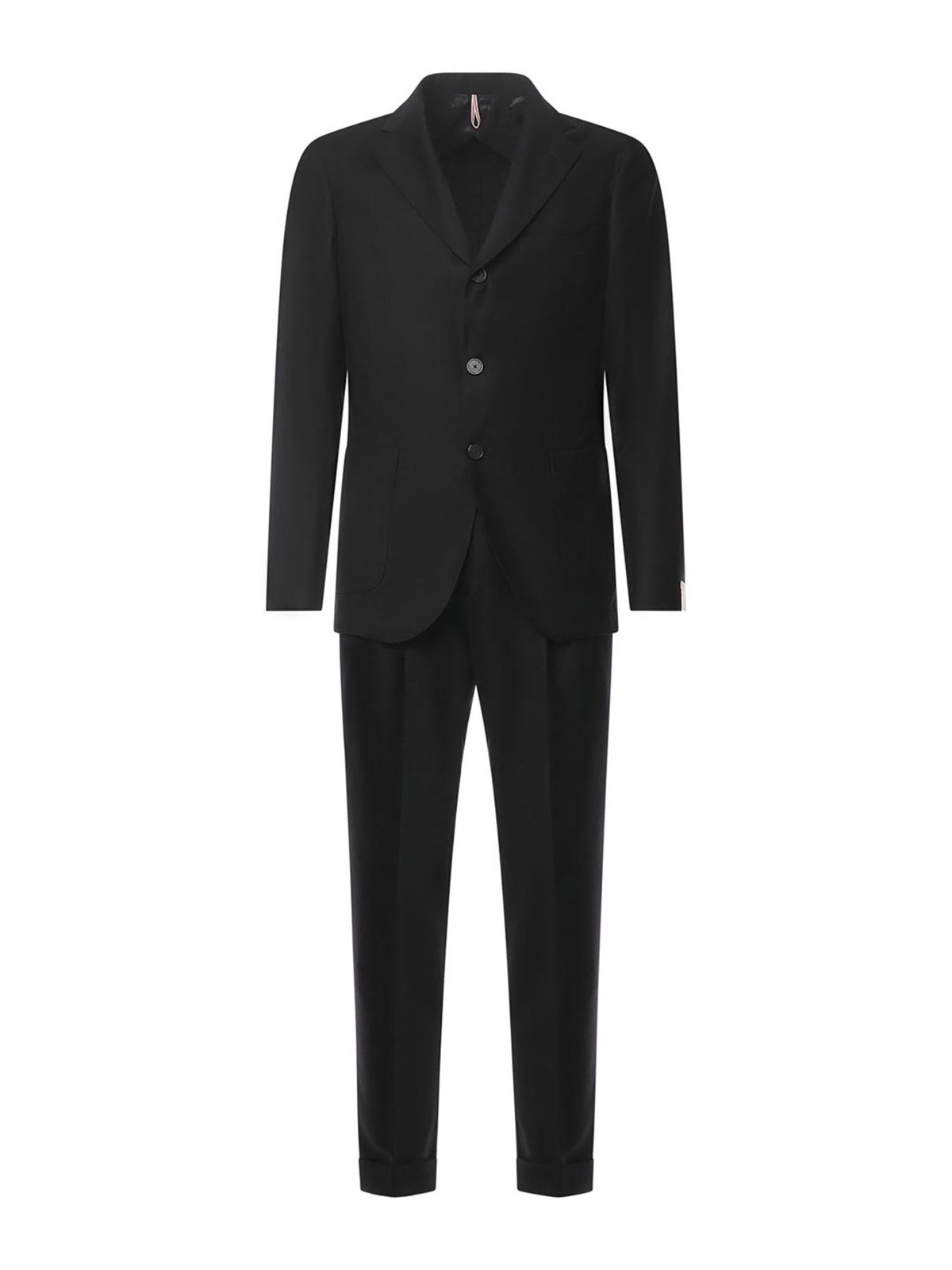 Single-Breasted Wool And Cashmere Suit