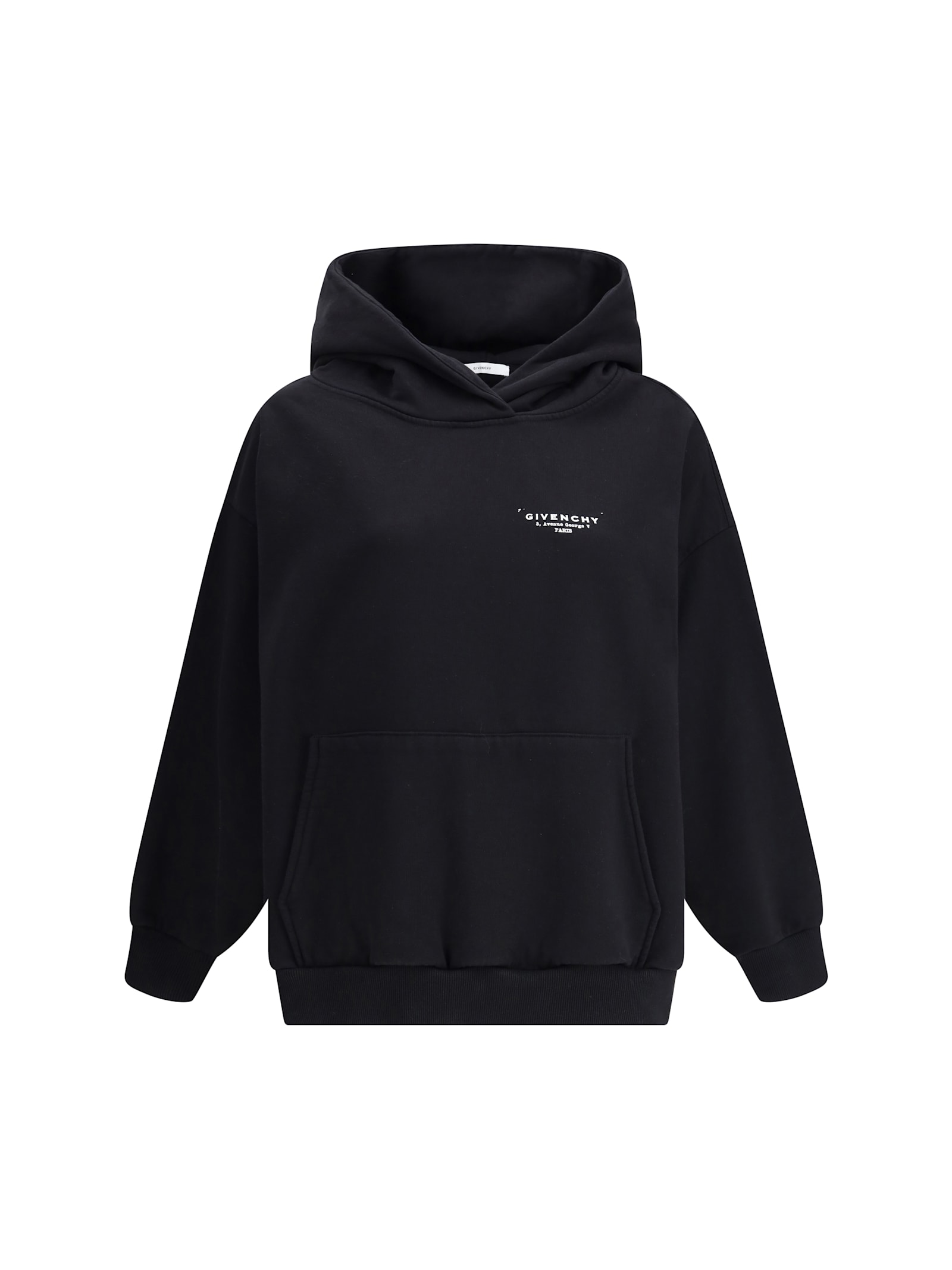 Black Hoodie With Logo