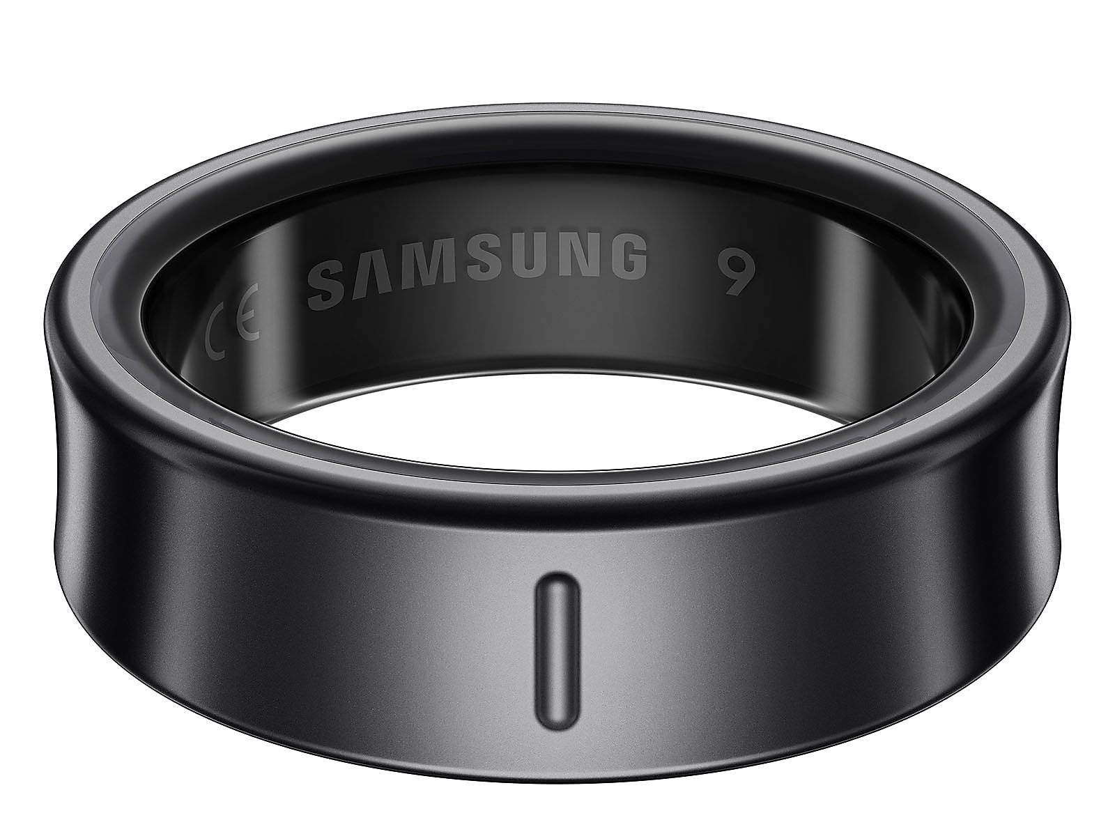 Galaxy Ring, Size 9, Titanium in Black