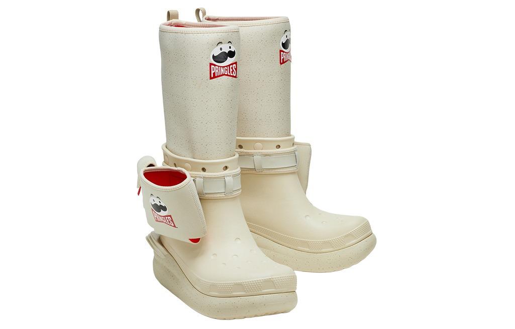 X Pringles Boots 'White Red'
