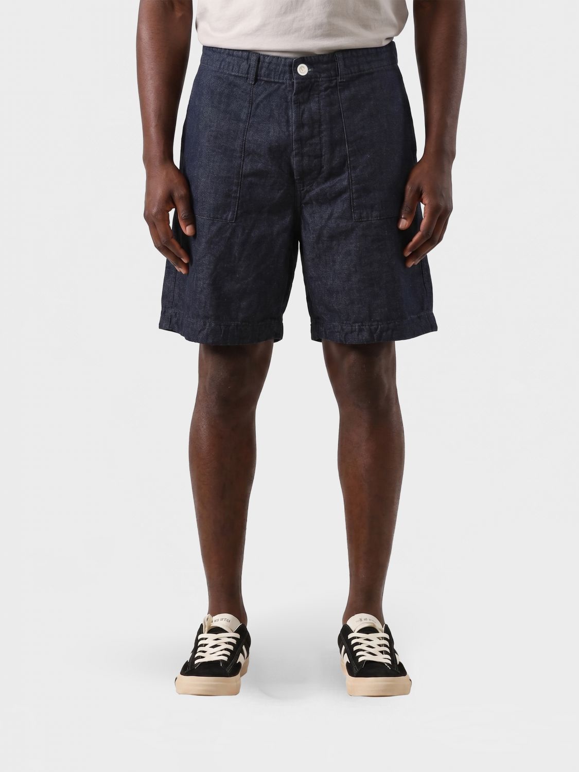 C. P. COMPANY Shorts Men color Denim