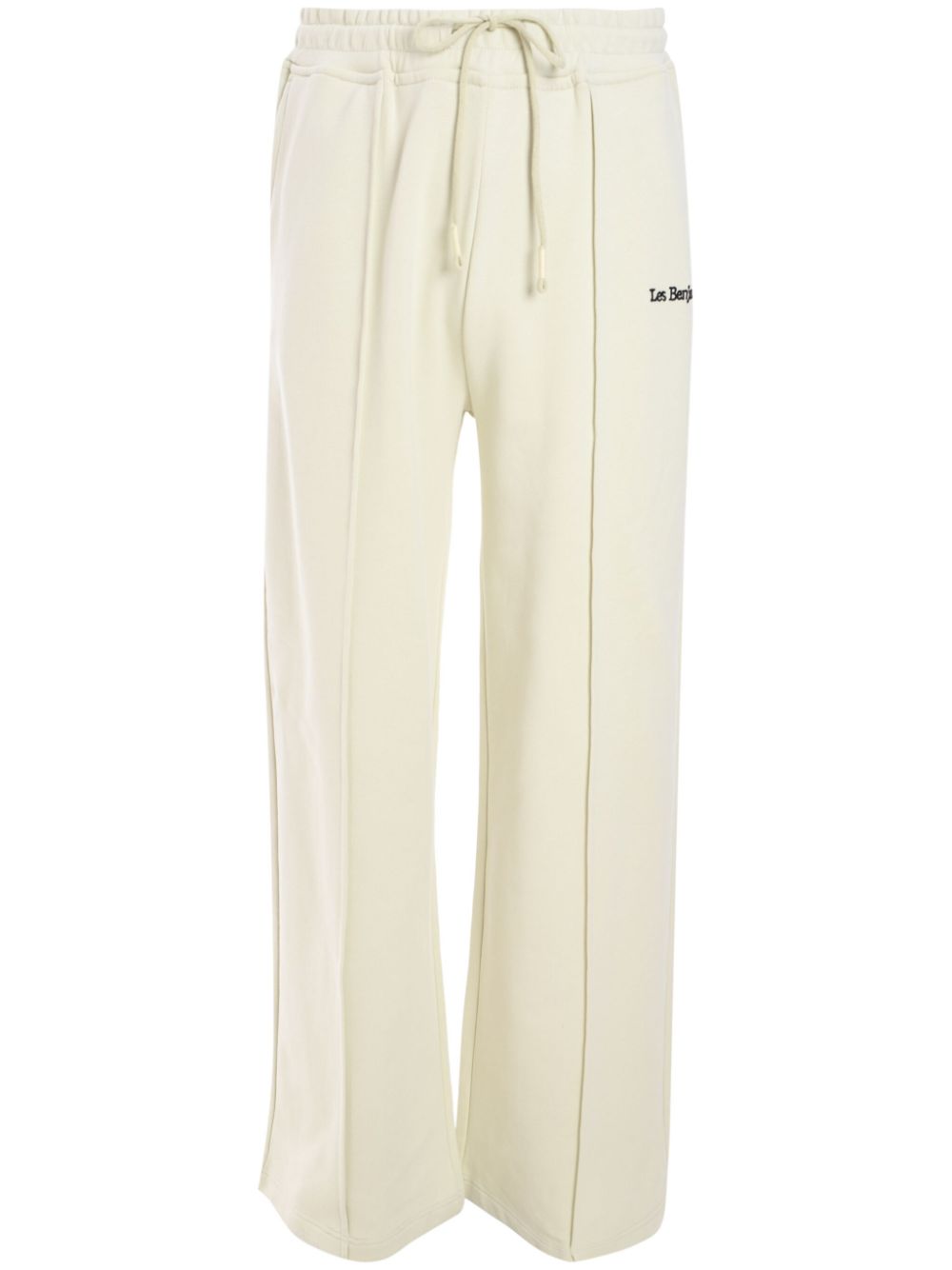 Pintuck track pants - Neutrals