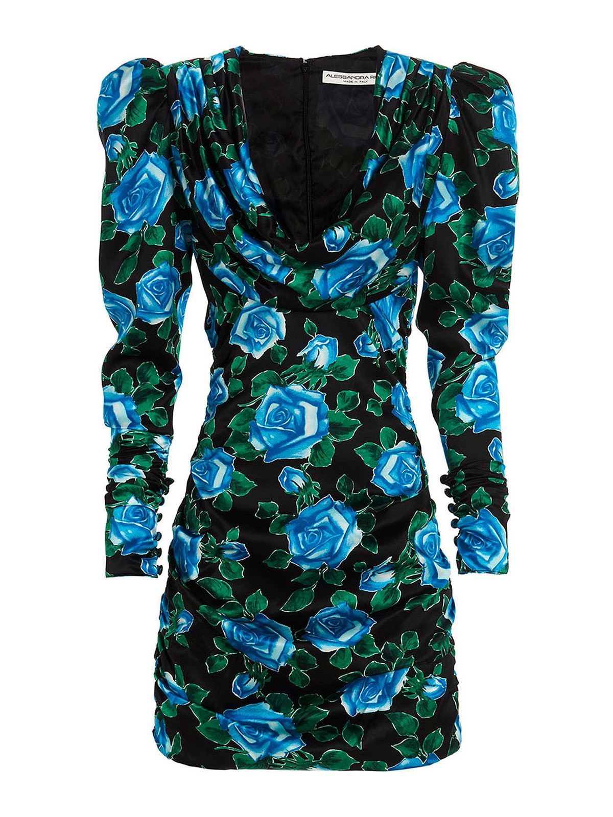 Silk floral dress