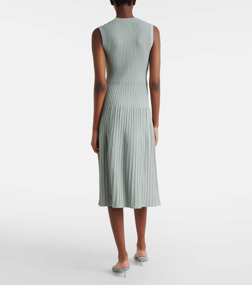 Egizio ribbed-knit midi dress