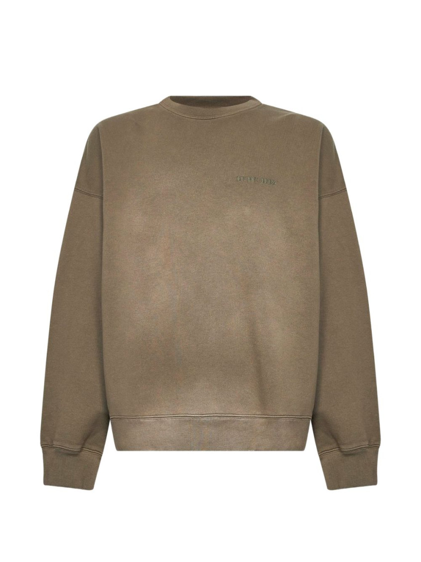 Journey Unisex Crew Neck In Garment-dyed Cotton Fleece
