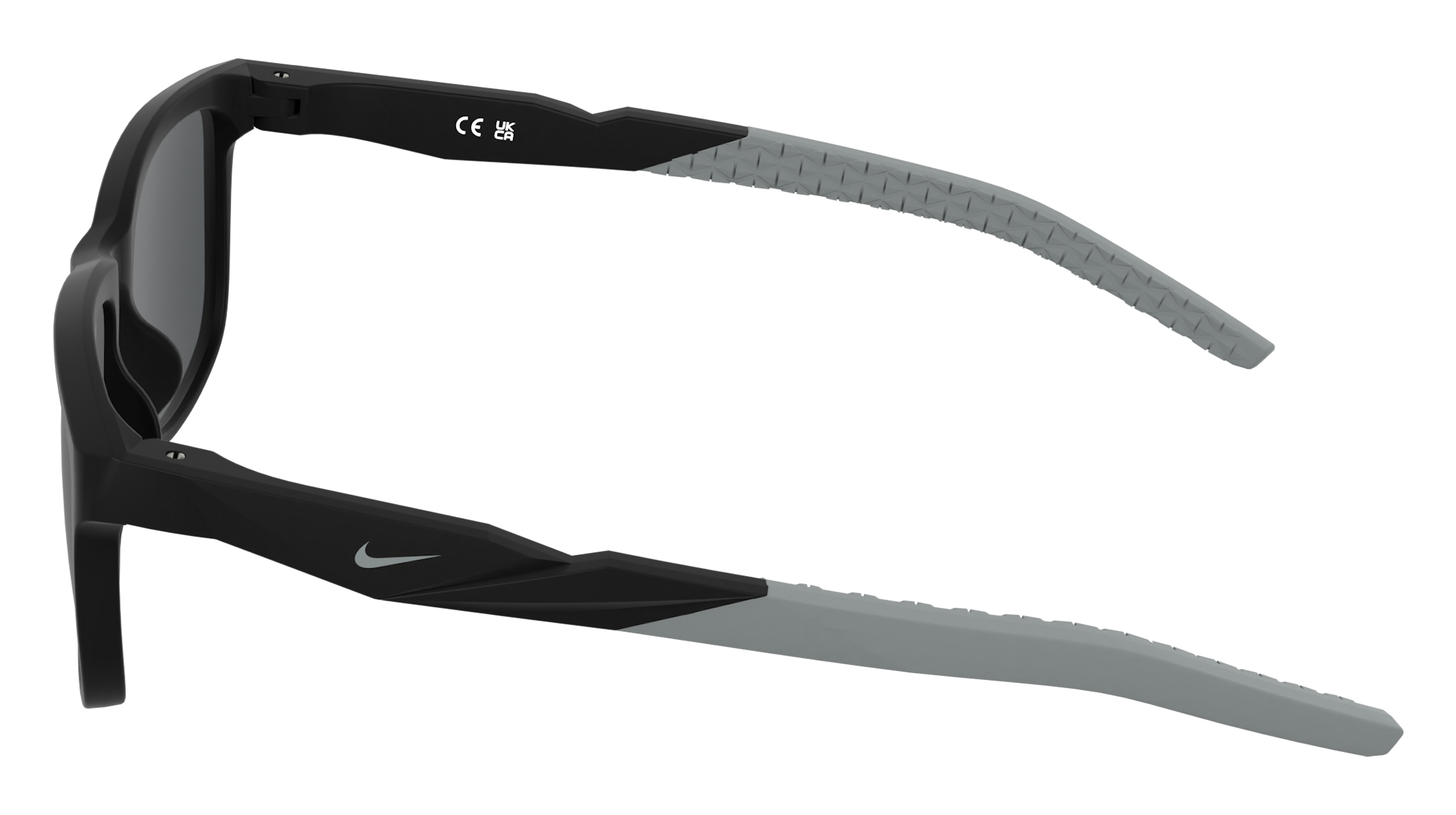 Nike Kind Nike NIKE RADEON BOLT IW1812X 10 Zonnebrillen Bio-geïnjecteerd Zwart Grijs Kwadraat Normaa