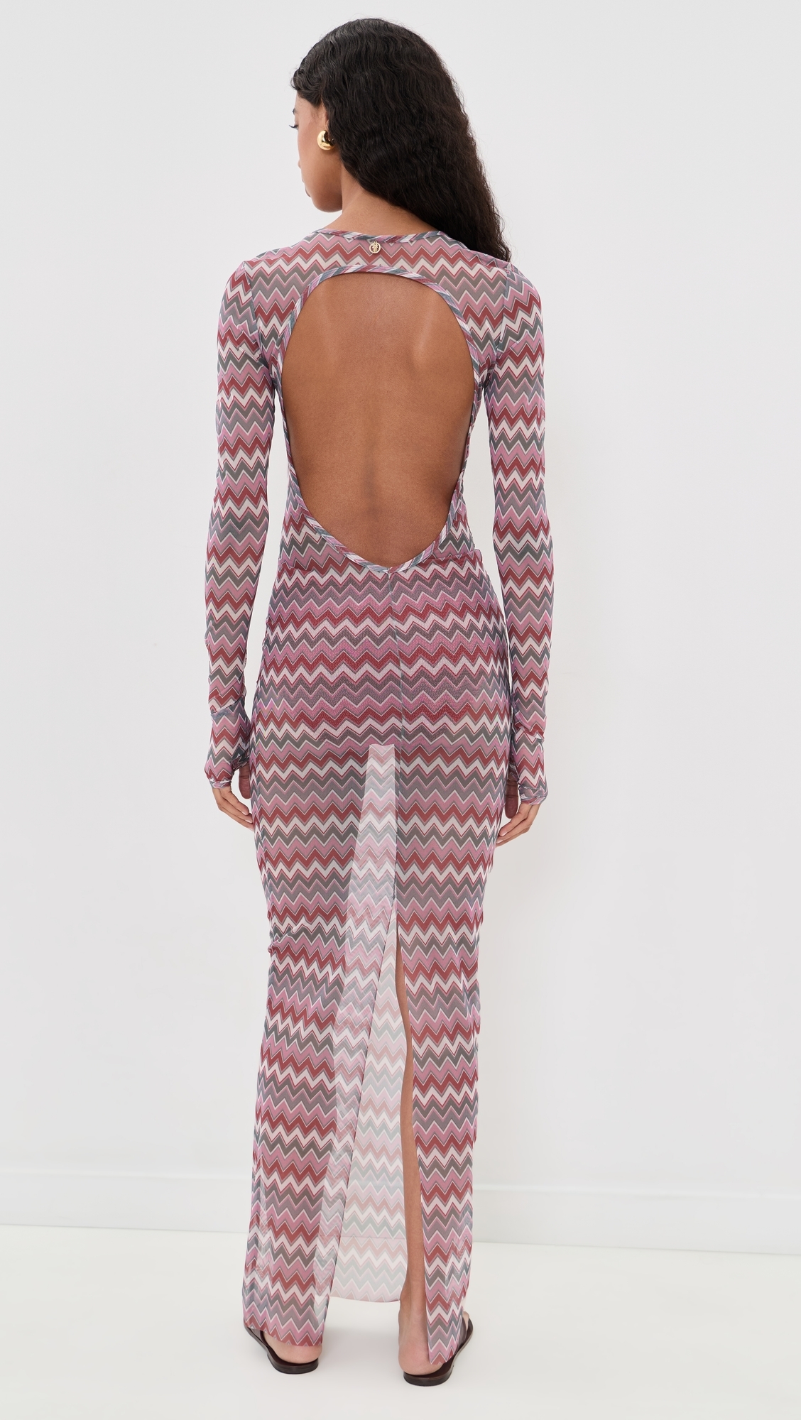 Renne Dress Bari Chevron