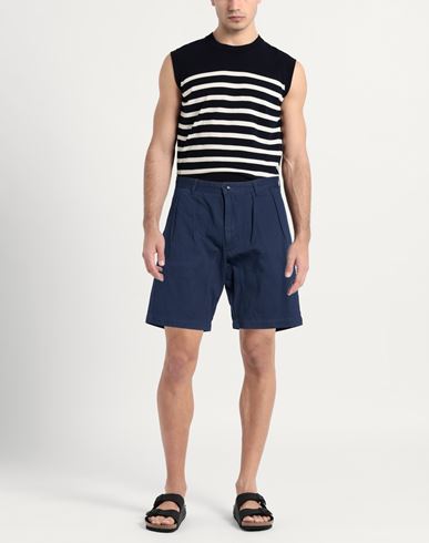 Man Shorts & Bermuda Shorts Midnight blue Size L Organic cotton