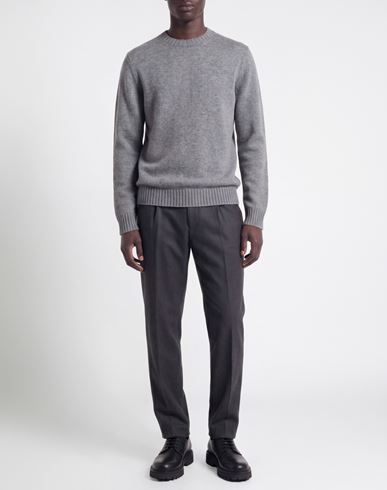 Man Sweater Grey Size L Wool