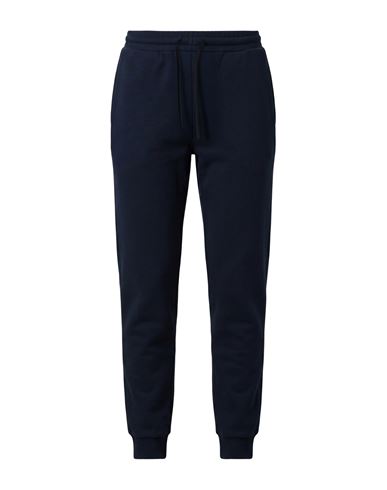 Man Pants Navy Size S Cotton, Elastane