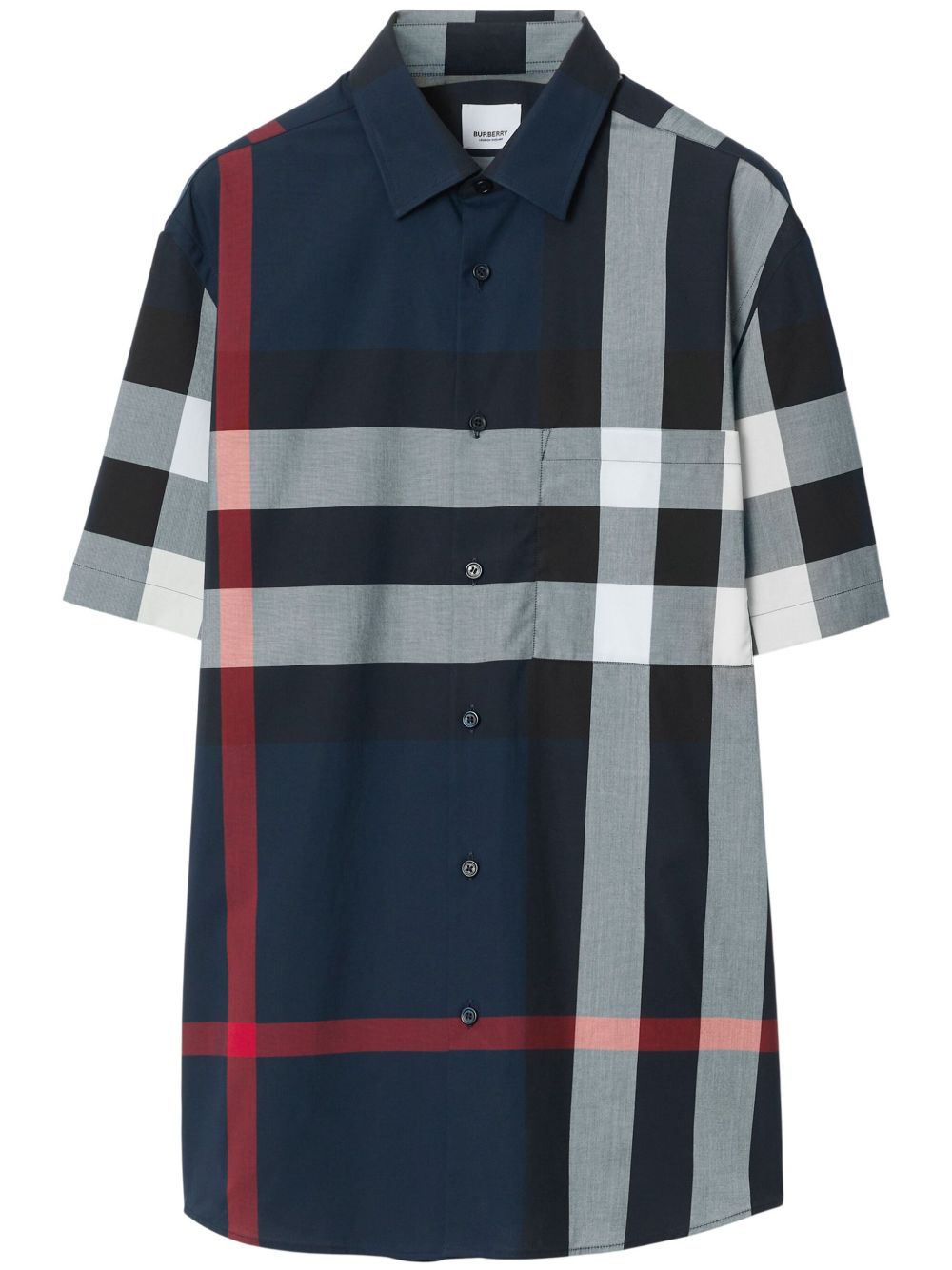 Somerton Checked Regular-fit Stretch-cotton Shirt