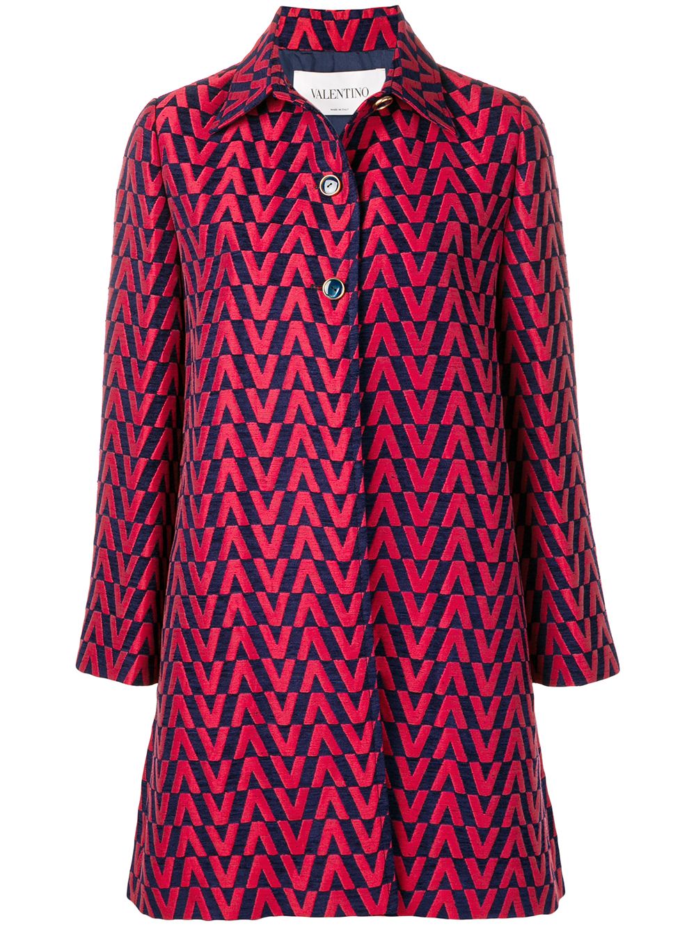 Brocade coat - Red
