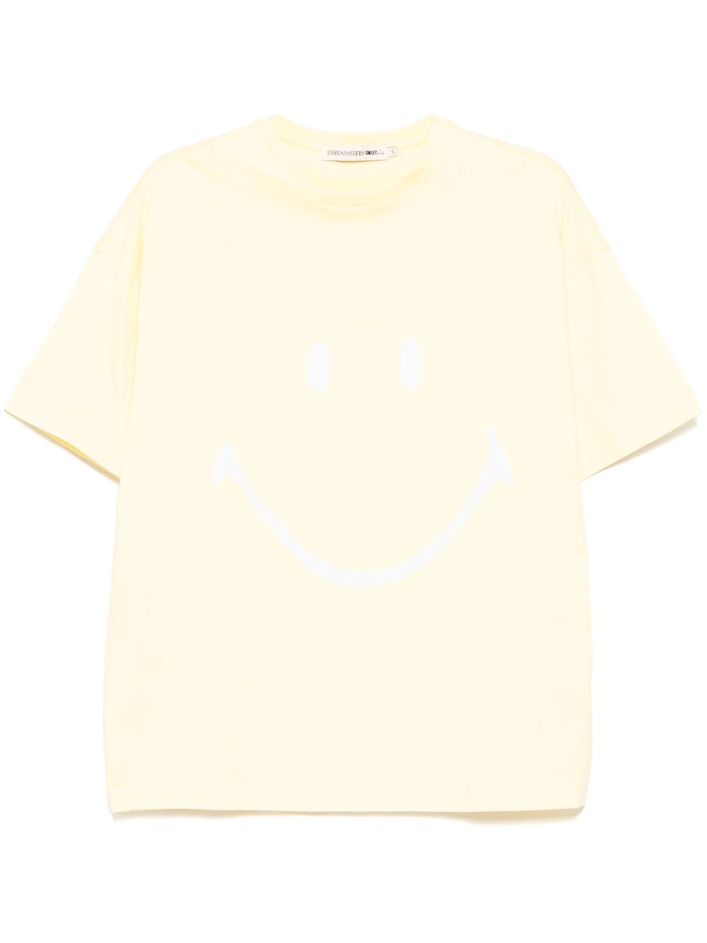 Glittered-Smiley T-shirt - Black