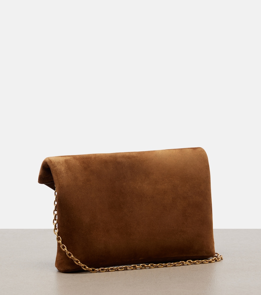 Cassandre Small suede pouch
