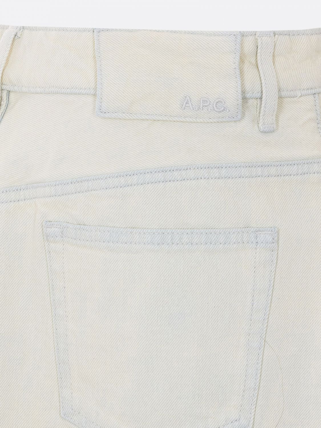 Skirt A. P.C. Woman color White