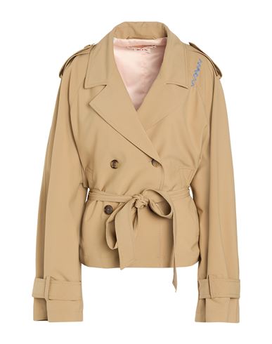 Woman Jacket Sand Size 10 Polyester, Virgin Wool, Elastane
