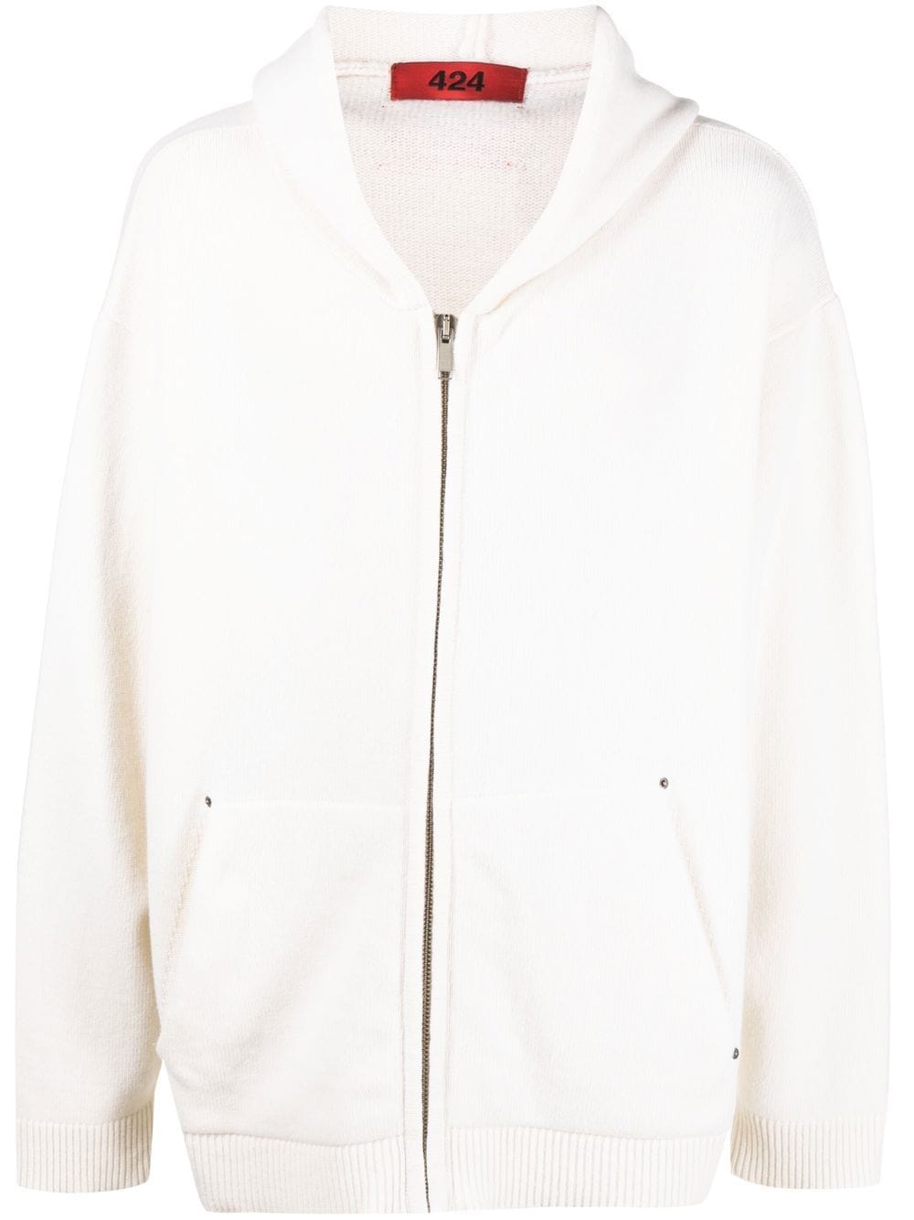 - Cotton Zipped Hoodie