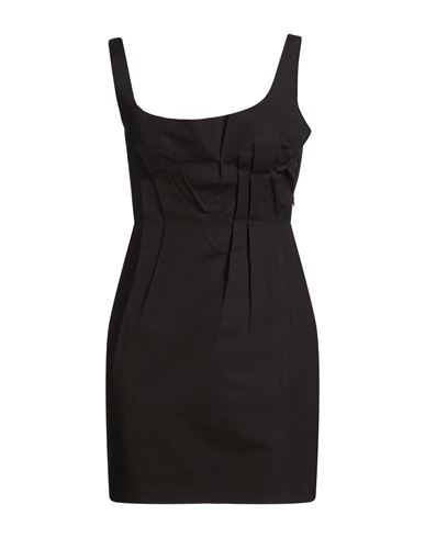 Woman Mini dress Black Size 2 Cotton