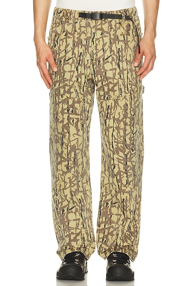 Gramicci Taos Canvas Pant in Khaki Reed - Brown. M also in L, S, XL/1X