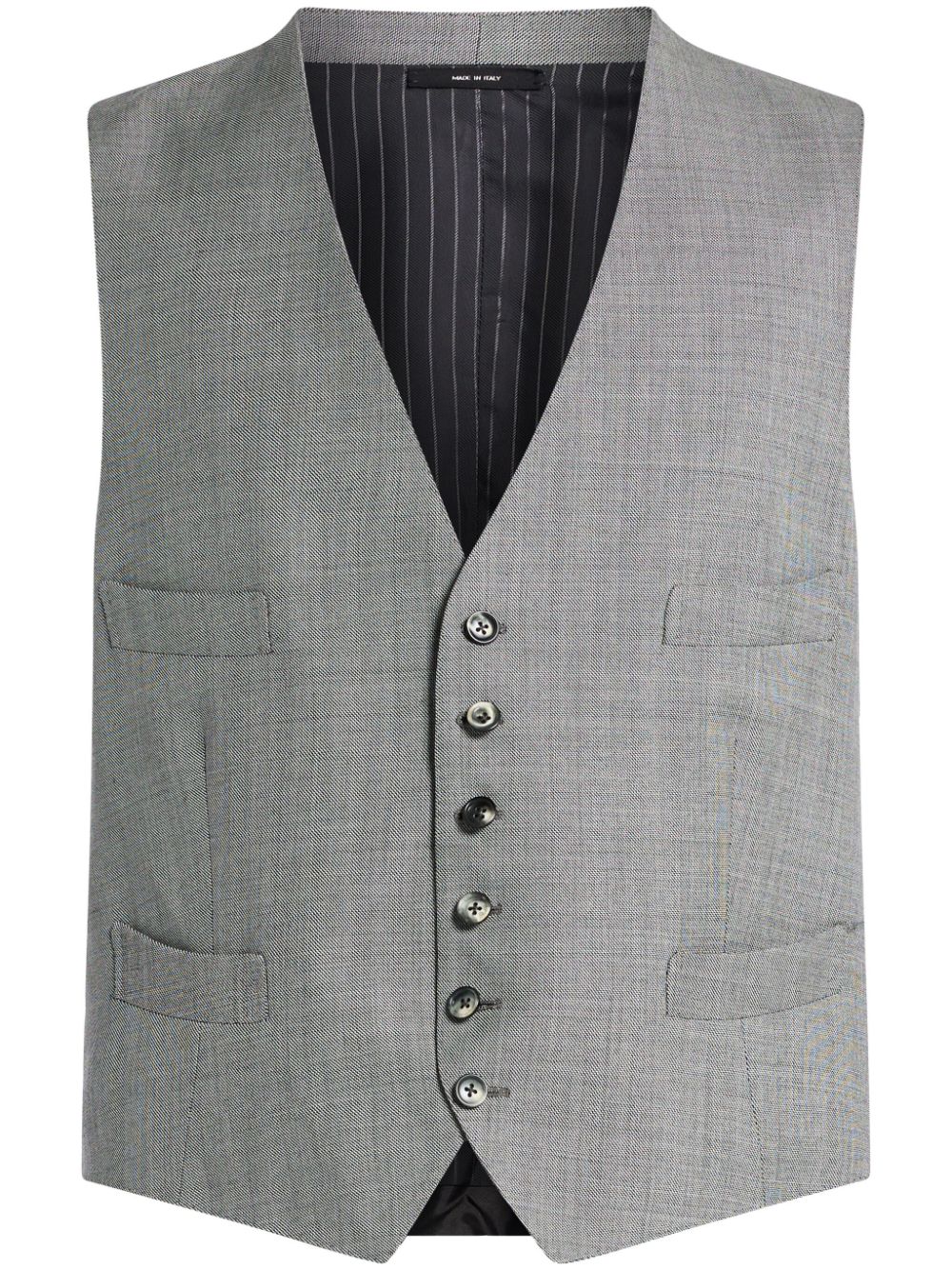 Button-up vest - Grey