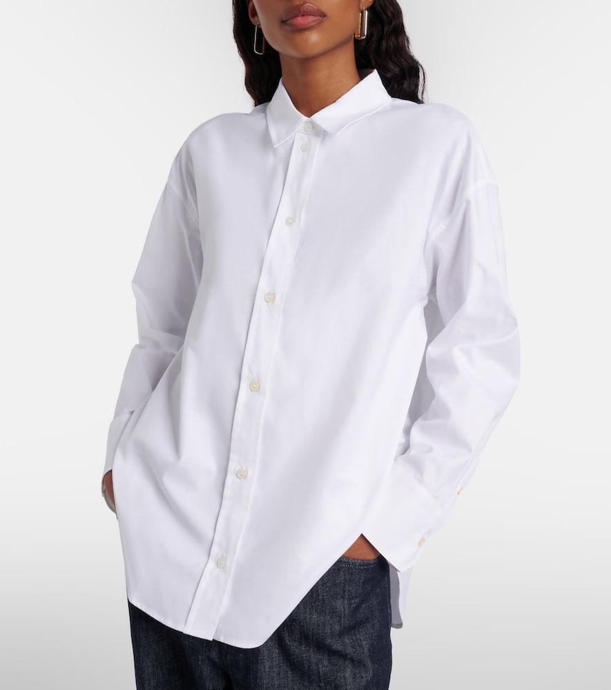 Adele cotton poplin shirt
