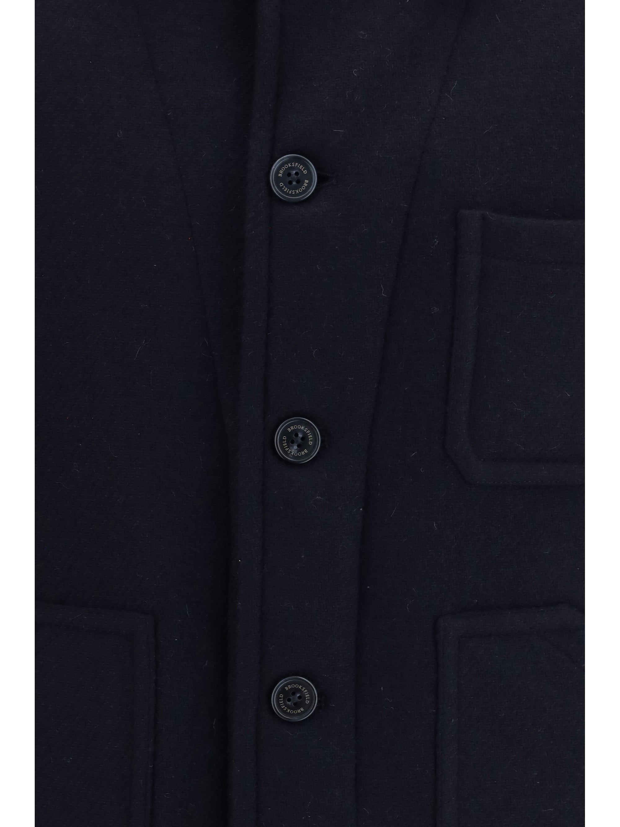 Wool Work Jacket Jacket — Navy