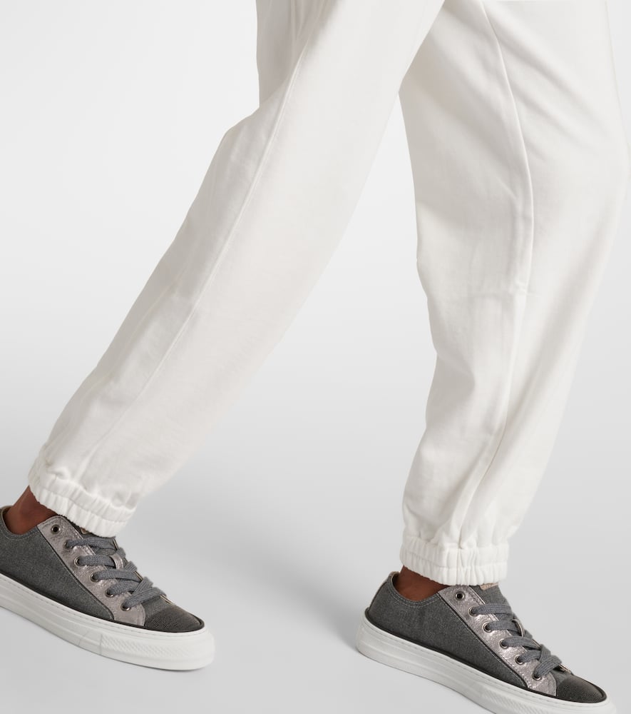 Cotton jersey sweatpants