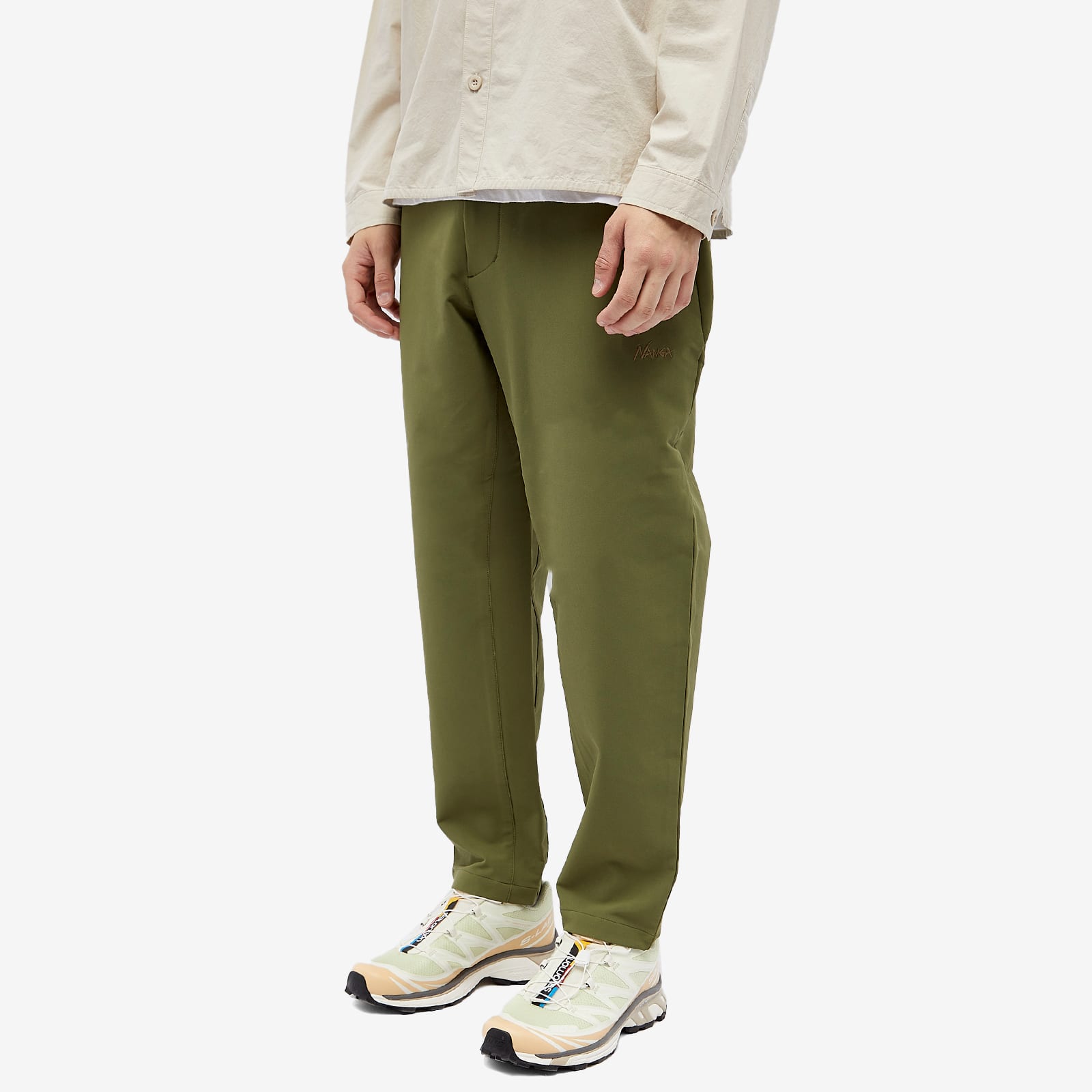 Men's Soft Shell Stretch Pants in Khaki, Size X-Large