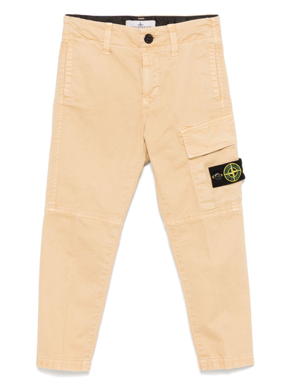 Twill-weave cargo pants - Neutrals