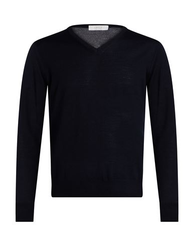 Man Sweater Midnight blue Size 38 Merino Wool