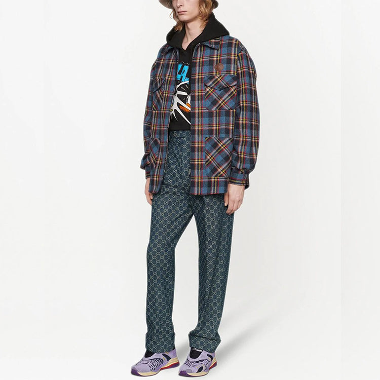 X Disney Pattern Printed Long Sleeve Sweater For Men Black