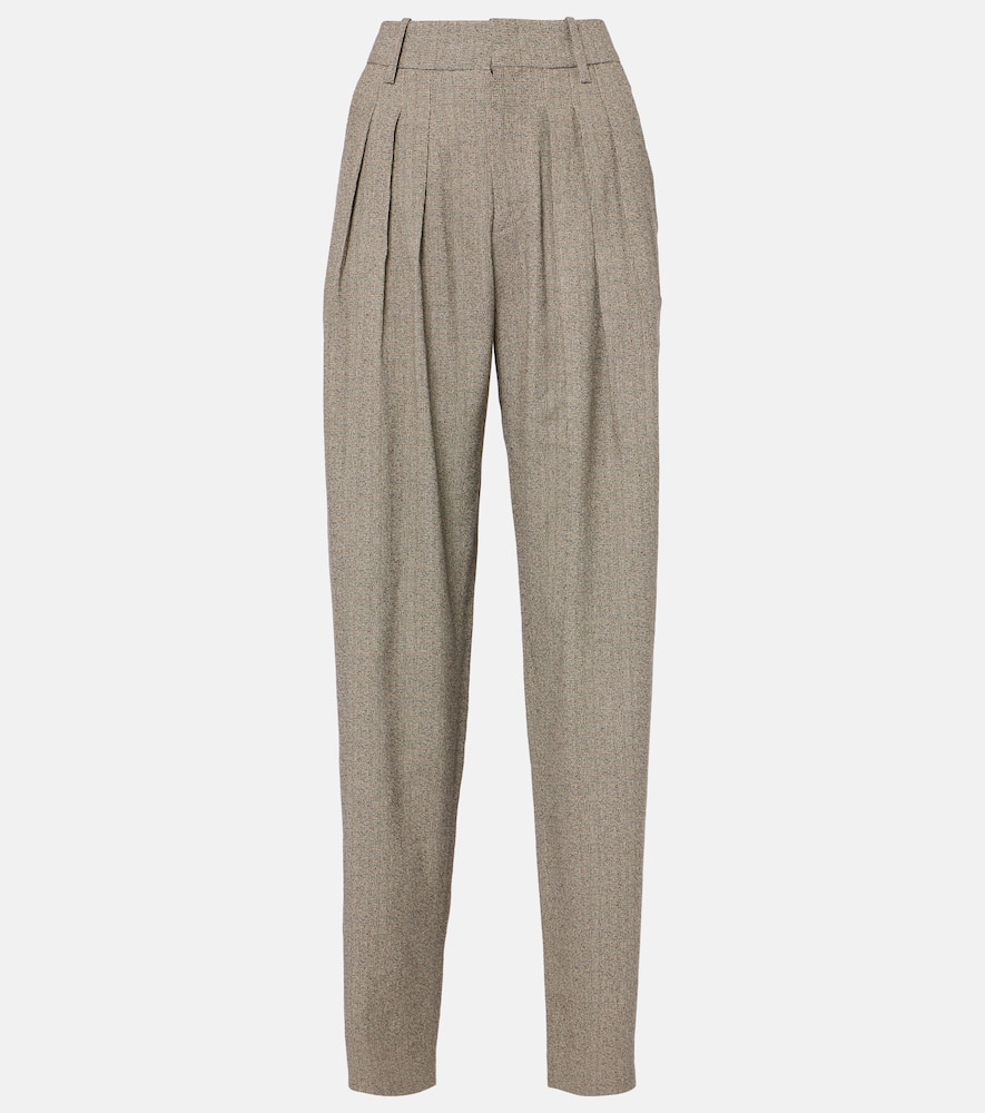 Iwena cotton-blend tapered pants