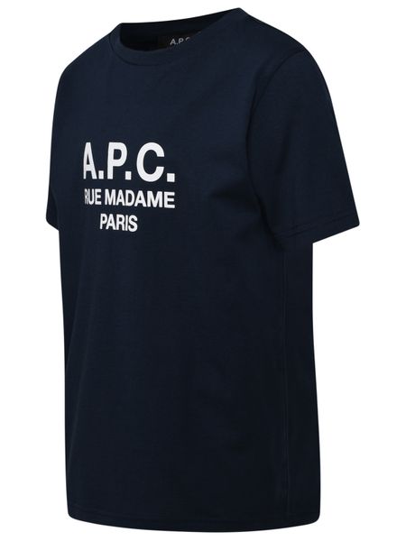 A.P.C. KIDS T-shirt met ronde hals en logoprint
