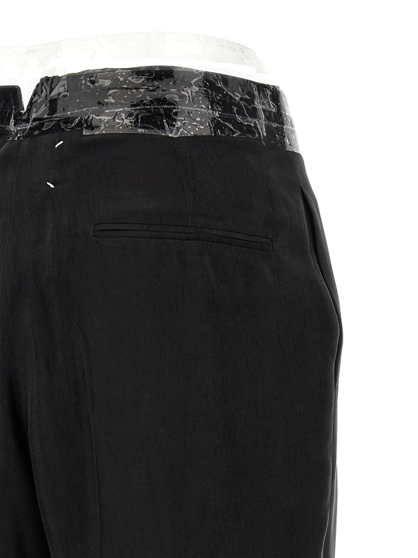 Maison Margiela - high waist wide leg tailored pant