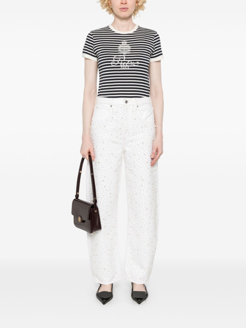 White Straight jeans
