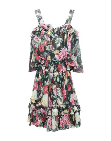 Woman Mini dress Black Size 2 Silk