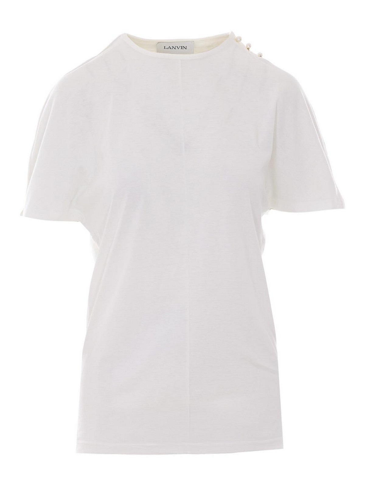 T-Shirts And Polos White Cotton - Women