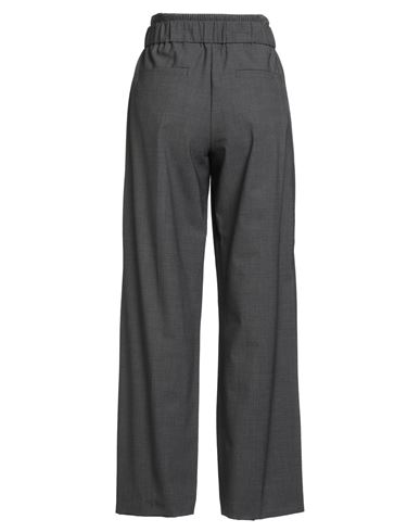 Woman Pants Grey Size 8 Virgin Wool, Polyamide, Elastane, Ecobrass, Cotton
