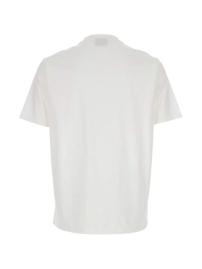 Emporio Armani - logo cotton crew neck short sleeve t-shirt