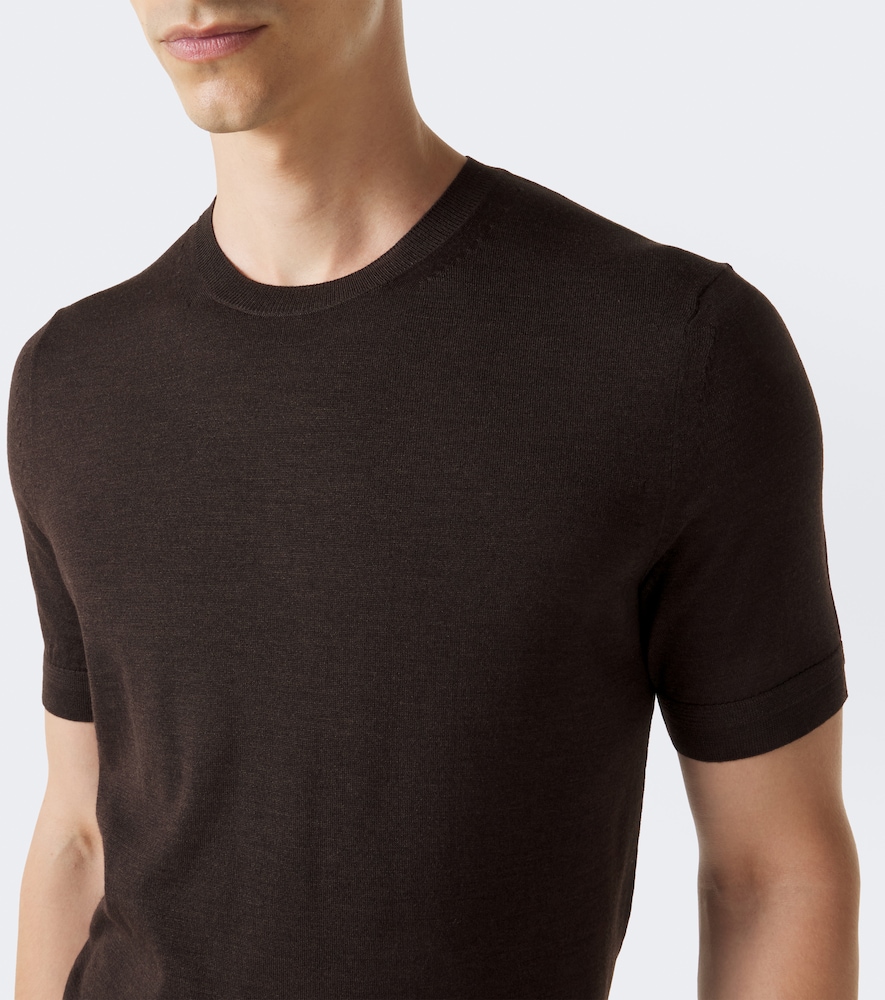 Cashmere and silk T-shirt
