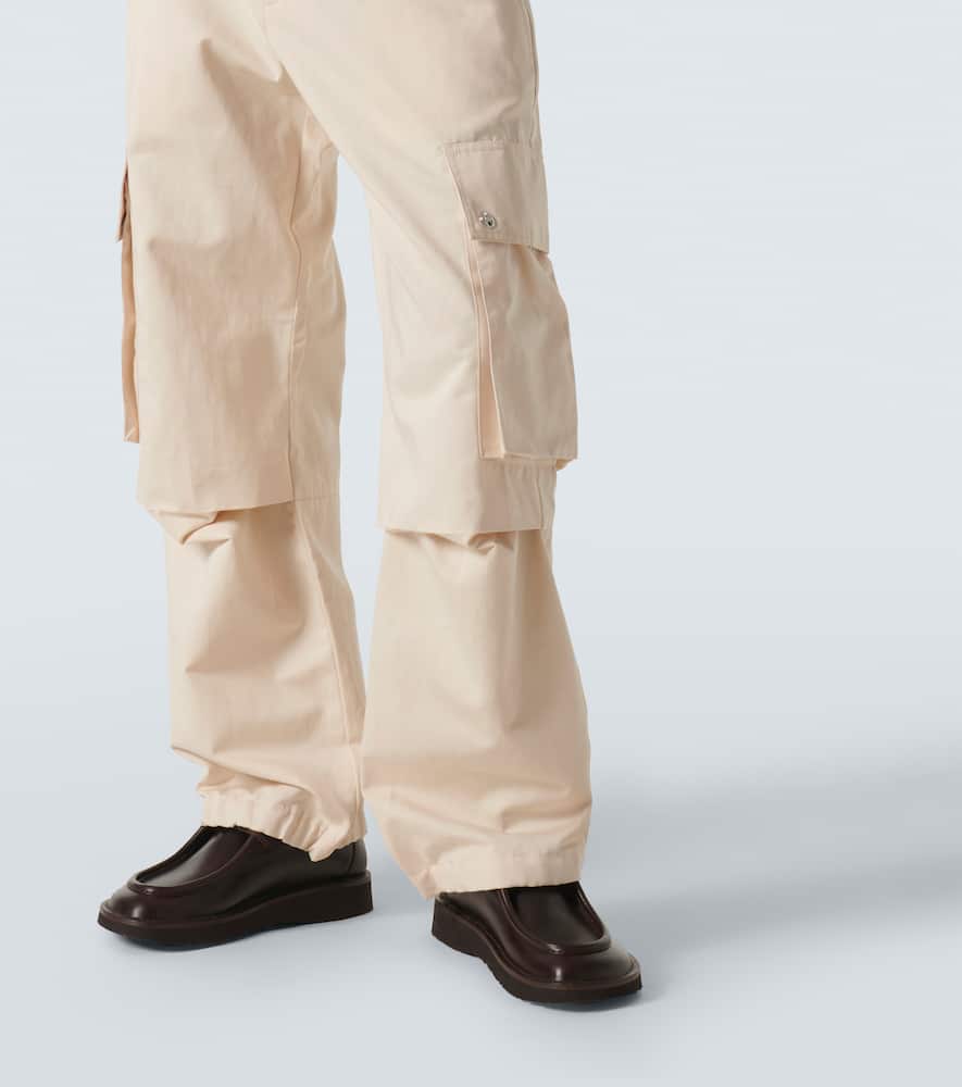 Le Cargo cotton and linen cargo pants