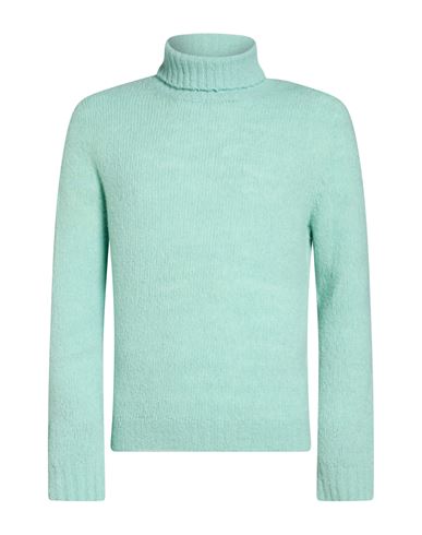 Man Turtleneck Light green Size S Merino Wool, Cashmere, Polyamide