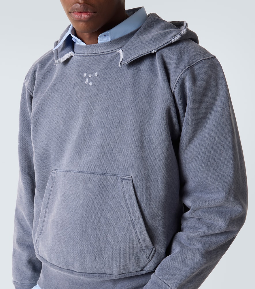 Relic distressed cotton jersey hoodie