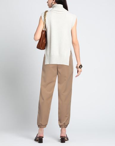 Woman Pants Beige