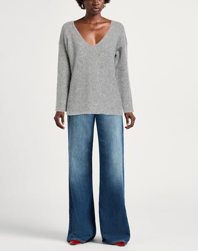 Woman Sweater Grey Size 4 Polyester, Alpaca wool, Nylon, Wool