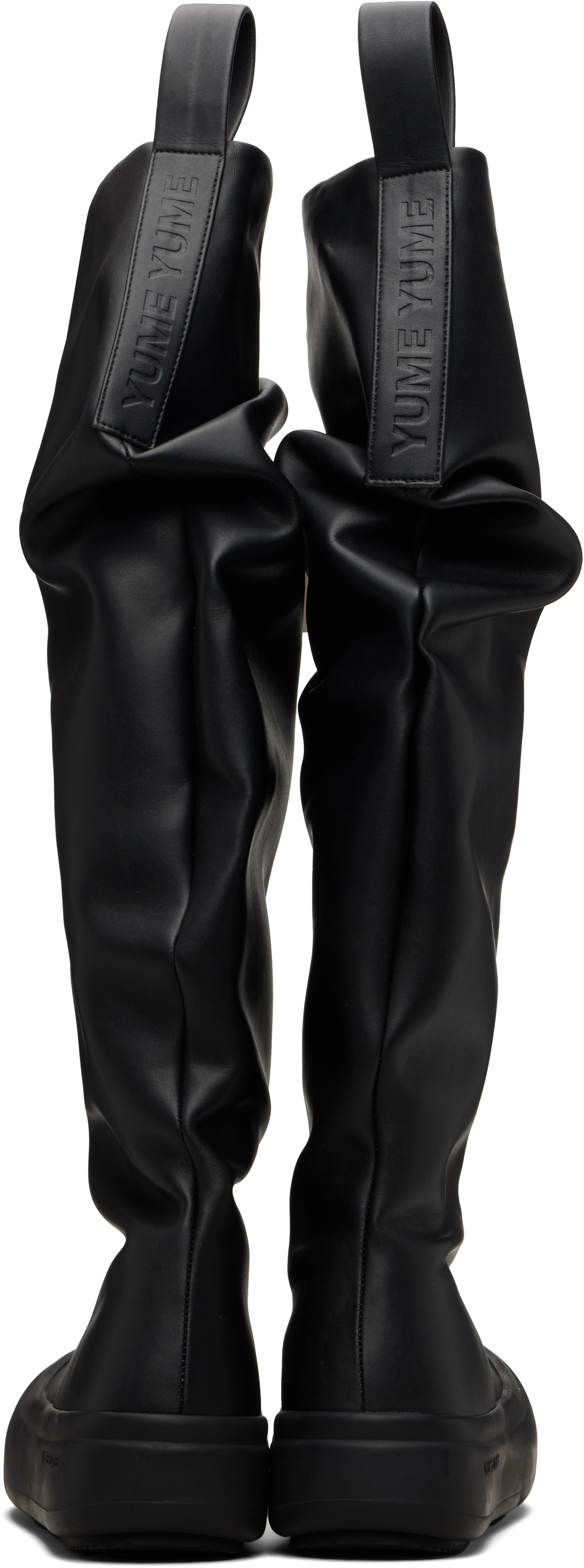 Black Fisherman Tall Boots