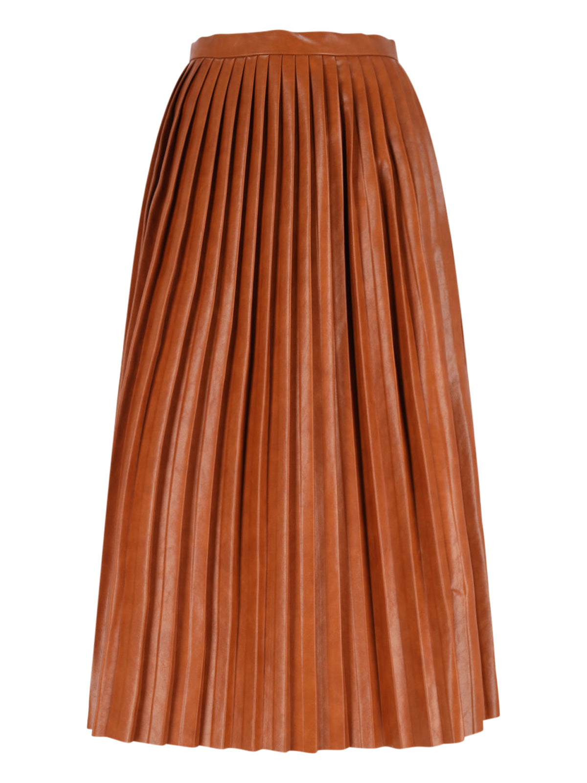 Maison Margiela-Inspired Viscose Coated Mini Skirt