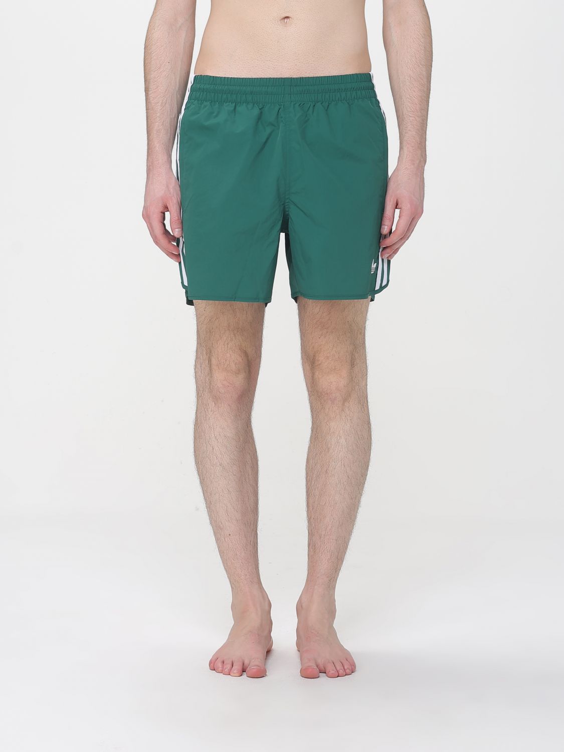 Swimsuit Men color Green